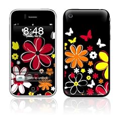 Apple iPhone 3G Gehäuse Skin Design Schutzfolie + Wallpaper - Lauries Garden