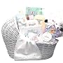 "Welcome Baby" Gift Basket for Newborns