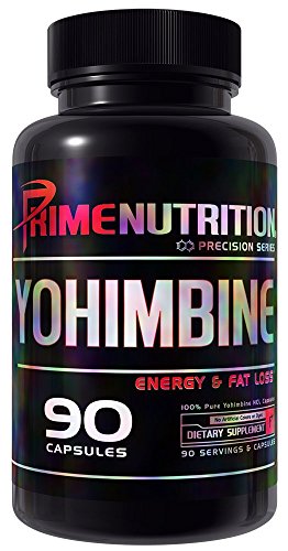 Yohimbine | Prime Nutrition | Energy & Fat Loss | 90 Capsules Yohimbine | Prime Nutrition | Energy & Fat Loss | 90 Capsules