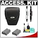 Vidpro SLR Holster Camera Case + 2 EN-EL3e Batteries + Accessory Kit for Nikon D700, D300, D200, D90 & D80 Digital SLR Cameras