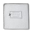 SwaddleDesigns Ultimate Receiving Blanket - Polka Dots - Chocolate Brown