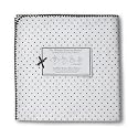 SwaddleDesigns Ultimate Receiving Blanket - Polka Dots - Chocolate Brown