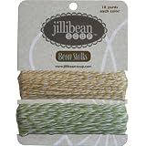 Jillibean Soup Mustard/Olive Bean Stalks Twine