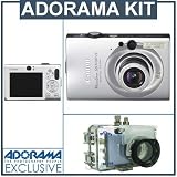 Fantasea FSD-1100 Underwater Camera Housing / Camera Kit with Canon Powershot SD1100 Digital Camera - Silver