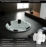 Massage Bathtub Model U263 by Aquapeutics