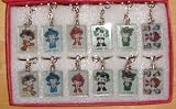 12 Crystal Beijing Olympics Moscot Fuwa Keychains
