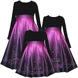 IMAGE OF Rare Editions Girl 2T-6X FUCHSIA-PINK OMBRE VELVET SATIN CAVIAR BEADED Special Occasion Flower Girl Holiday Pageant Party Dress-5 RRE-41450H-H741450