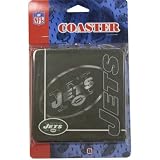 New York Jets Six Piece Paper Euro Coaster Set