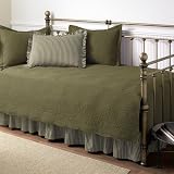 Stone Cottage Trellis 5-Piece Daybed Set, Aloe