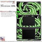 Nintendo DSi Skin Alecias Swirl 02 Green WraptorSkinz Skins (DSi NOT INCLUD ....