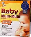 Hot Kid Baby Mum-Mum Original Rice Rusk, 24-Count 1.76-Ounce Boxes (Pack of 6)