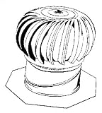 Air Vent #52610 12 Intern Turbine/Base