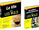 Acheter le livre Vin pour les nuls + produit