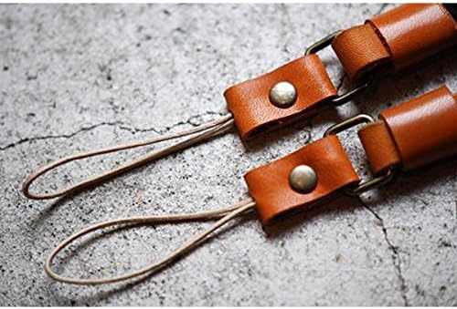 ROBERU custom parts for canvas camera strap For compact digital cameras Camel