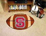 NC State Wolfpack FanMat Football Rug