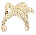 Epiestore(TM) Europe exaggerated personality ring opening of small starfish (random color)