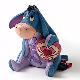 Disney Traditions by Jim Shore Eeyore with Heart Figurine, 6-1/2-Inch
