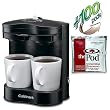 Cuisinart &reg; Commercial 2-cup Coffeemaker - Black (includes 100 Colombia Supremo Regular Pods)