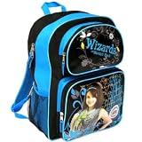Wizards Of Waverly Place Backpack; Large 16 Blue & Black School Travel Bag; Offically Licensed Disney Back Pack (Selina Gomez), Great Gift Idea for Girls