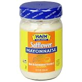 Hain Pure Foods Safflower Mayonnaise, 24 Ounce Bottle (Pack of 4)