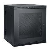 Tripp Lite SRW10US 10U Wall Mount Rack Enclosure Cabinet with Door and Side Panels