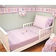 Twinkle Toes Ballerina Toddler Bedding 4 Pc. Set
