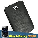 Original Blackberry 9300 9330 Black Battery Door Battery Cover OEM