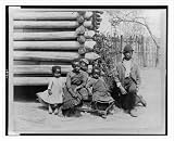 Historic Print (L): A group - taken near Thomasville