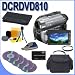 Photo : Sony HandyCam Hybrid DCR-DVD810 DVD Camcorder w/ 25x Optical Zoom PLUS UV Filter - 1GB PRODuo Memory Stick + MORE! DCRDVD810 BigVALUEInc Accessory Saver Bundle - Brand New USA!