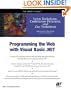 Programming the Web with Visual Basic .NET
