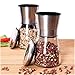 Luv Your Home Salt and Pepper Grinders with Magnetic Spice Jars and Rack - Spice Grinder with Adjustable Coarseness - Stainless Steel Salt and Pepper Shakers - Refillable Salt and Pepper Mills - eBook