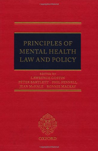 principles of mental health law and policy