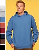 Hanes Beefy No-Shrink 9 oz 80/20 Fleece Pullover Hoodie Sweater