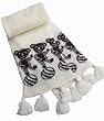 Alpaca Handmade Scarf for Girls - Circus Bears Dancing (Extra Large)