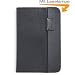Amazon Lederh�lle f�r Kindle Keyboard mit integrierter Leselampe (f�r 15 cm/6 Zoll Display) Schwarz