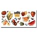 Fruits and Vegetables Large Instant Stencils