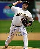 Autographed/Hand Signed 8x10 Photo Trevor Cahill Oakland A's