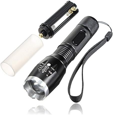 Ultrafire CREE XM-L T6 5 Mode 1600lm Zoomable LED Flashlight