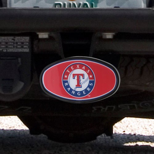 Texas Rangers Domed Logo Plastic Hitch Cover