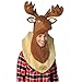 Loose Moose Adult Trophy Head, One-Size, Brown