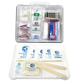 OSHA 25-Person Industrial Office First Aid Kit - Work, School, Home & Travel