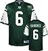 Mark Sanchez Green Reebok NFL Premier New York Jets Jersey - X-Large