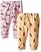 Rosie Pope Baby Girls' 2-Pack The Mermaid in Me Flamingo and Pineapple Pants