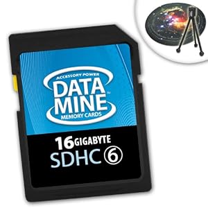 BLAZING 16GB SDHC Class 6 ( Secure Digital High Capacity ) Memory Card for Casio Exilim EX-FC100... by Accessory Power