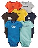 カーターズ Carter's ボディスーツ 7枚組 7-Pack Original Bodysuits NB (50-55cm) [並行輸入品]