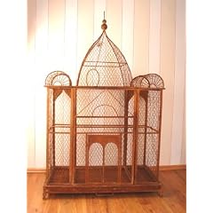 GIGANTISCHE VOLIERE VOGELK�FIG VINTAGE ANTIK NOSTALGIE PALAZZO EXCLUSIV