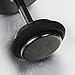 Mens Stud Earrings Stainless Steel Illusion Tunnel Plug Screw Back with Carbon Fiber, 2pcs