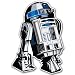 Search : Star Wars Astromech Droid R2-D2 bumper sticker 4" x 4"