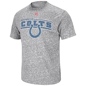 NFL Indianapolis Colts Men's Victory Gear VI Short Sleeve Tee, Gray, Medium