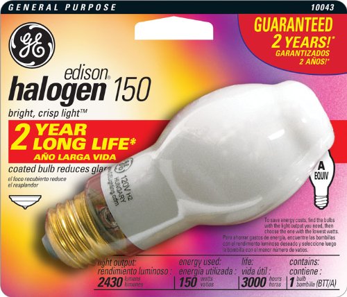 GE 10043 150-Watt Halogen Bulb 1-Pack